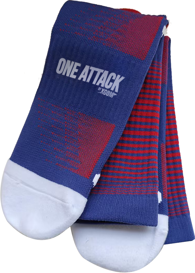One Attack by Xcom High-Cut Sports Socks 2.0