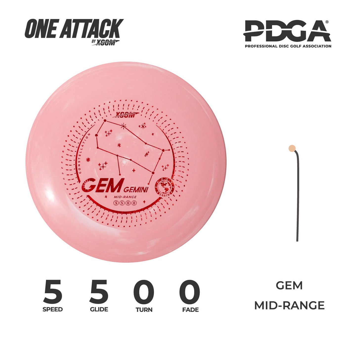 Disc Golf Starter Set, 6 Pack