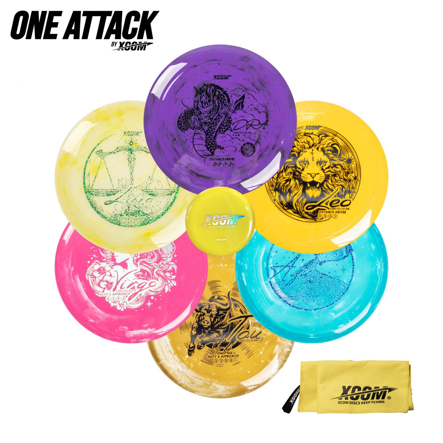 Disc Golf Advanced Starter Set, 6 Pack