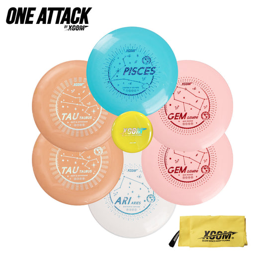 Disc Golf Starter Set, 6 Pack