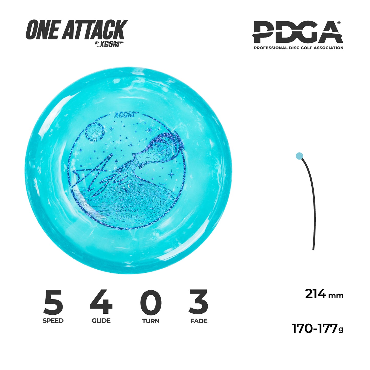 Disc Golf Advanced Starter Set, 6 Pack